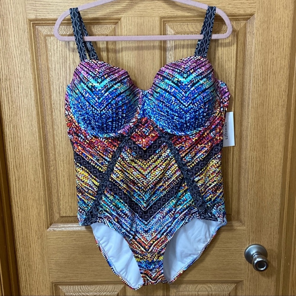 Color Macrame Sexy One Piece